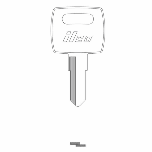 ILCO F1098JD Key John Deere Tractor