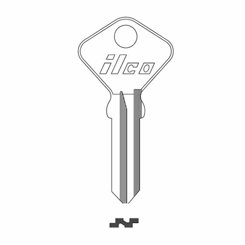 ILCO F91C8 Key Blank Alfa Romeo/Ferrari / Fiat