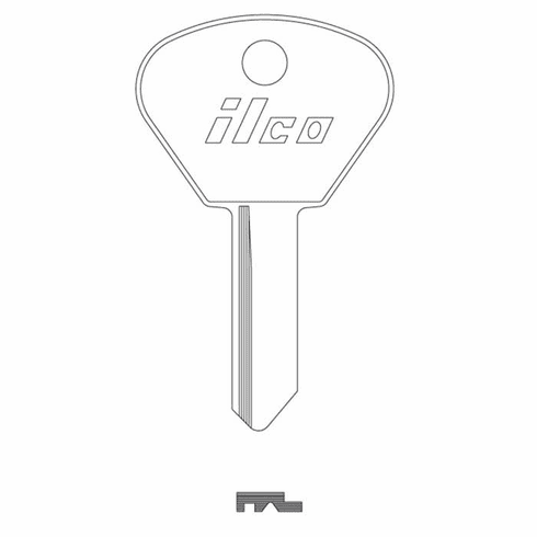 ILCO F91G Key Blank Alfa Romeo