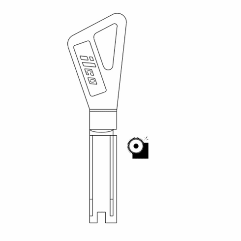 ILCO FCT45-ILCO Fichet Silca # Ft500