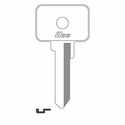 ILCO FT43 Key Alfa Romeo / Fiat Ft43/X109