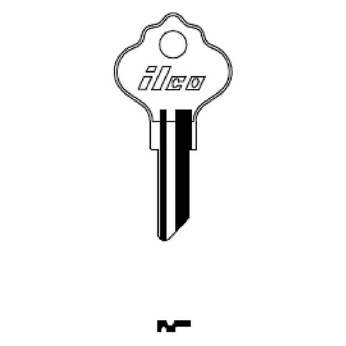 ILCO H1054B-ILCO Key 1 N/P H1054B