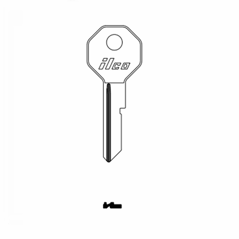 ILCO H1098C Key Blank (14) X98C Tay