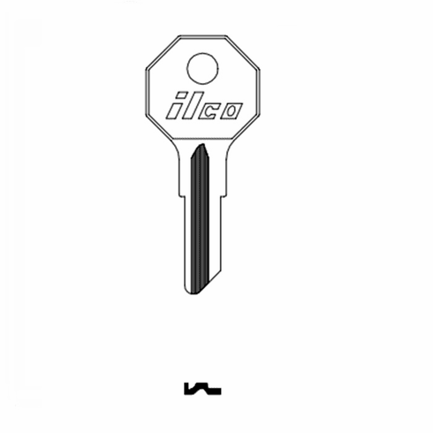 ILCO H1098M Key Blank(2)B2-Esp H98M-Tay Jb2-Jet