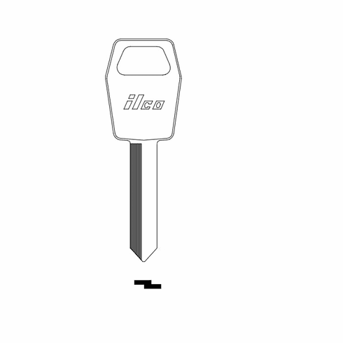 ILCO H55-ILCO Key Ford Non-Logo 1185Fd /Jet H55