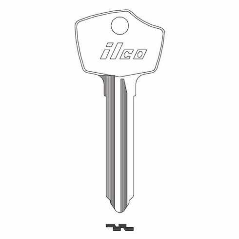 ILCO H63-ILCO Key Ford N/P H63/X207