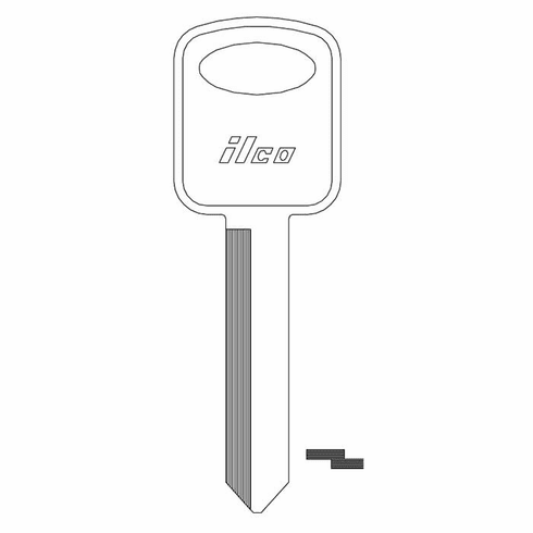 ILCO H67-ILCO Key Ford H67/ 1193Fd