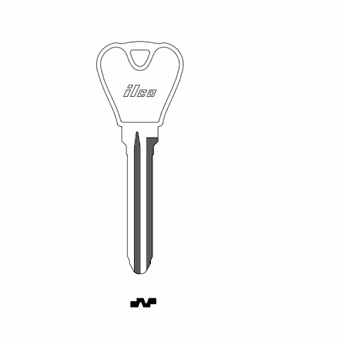 ILCO H70-ILCO Key Ford N/P H70/X231/JMA Fo-12.2.1