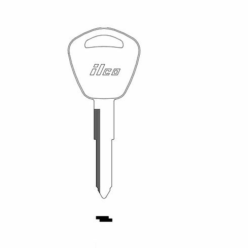 ILCO HD101 Key Acura N/P Hd101/X208