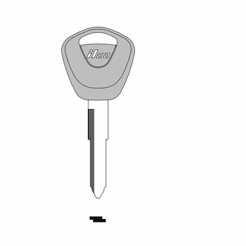 ILCO HD101-P Key Acura Plastic D101-P