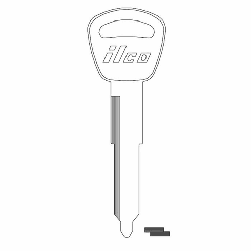 ILCO HD102 Blank Acura Valet X209