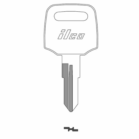 ILCO HD108 Key Hd108/X252Hondamtrcyc