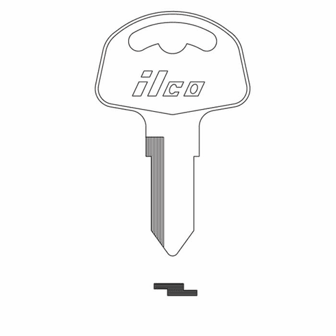ILCO HD56 Key Honda H-Mc (Hd56)