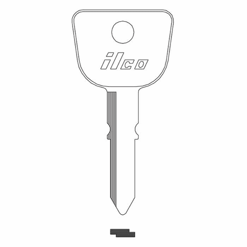 ILCO HD82 Key Honda Automobiles