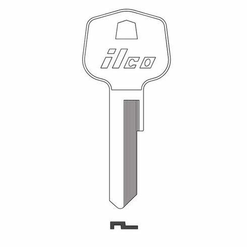 ILCO HF15 Key Merceds Benz F15/JMA Me-15D.2.1