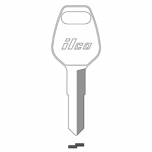 ILCO HO44 Key Honda Auto- Hd44/X44