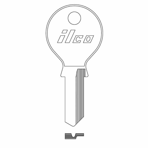 ILCO HU3-ILCO Key Huwill N/P - Hu3