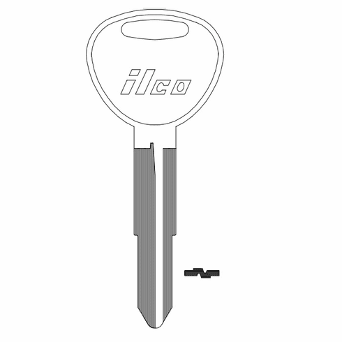 ILCO HY13 Key Hyundai Hy13/X235/ JMA Hy-5.2.1