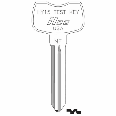 ILCO HY15 Auto Key Blank