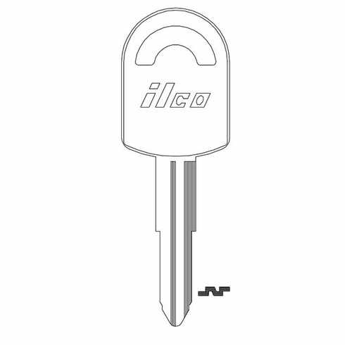 ILCO HY3 Key Hyundai Hy3/X161