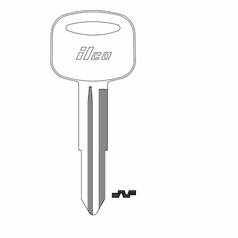 ILCO HY6 Key Hyundai Hy6/X216 / JMA Hy-4.2.1