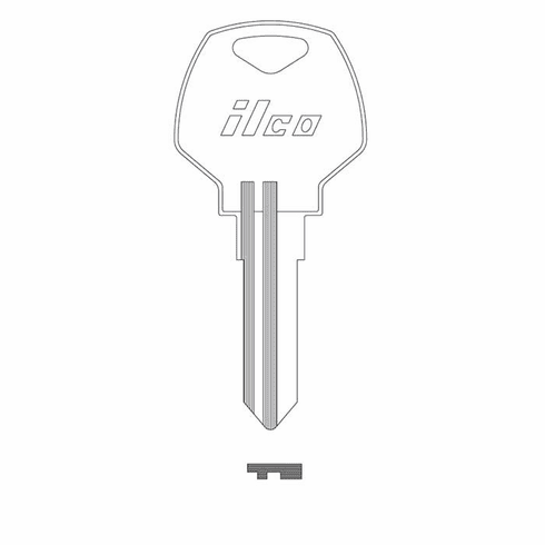 ILCO HYD1 Key Harley Davidson