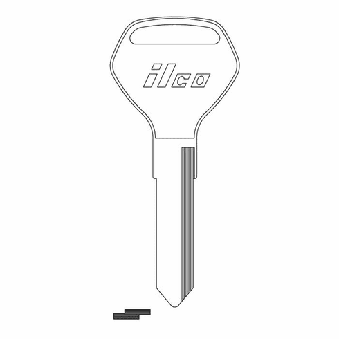 ILCO KA11 Key Kawasaki - Ka11/X105