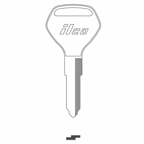 ILCO KA14 Key Kawasaki - Ka14/X103