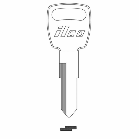 ILCO KA7 Key Kawasaki - Ka7/X24