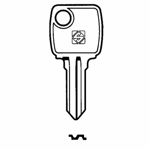 ILCO KI17 Gas Cap Lock Si