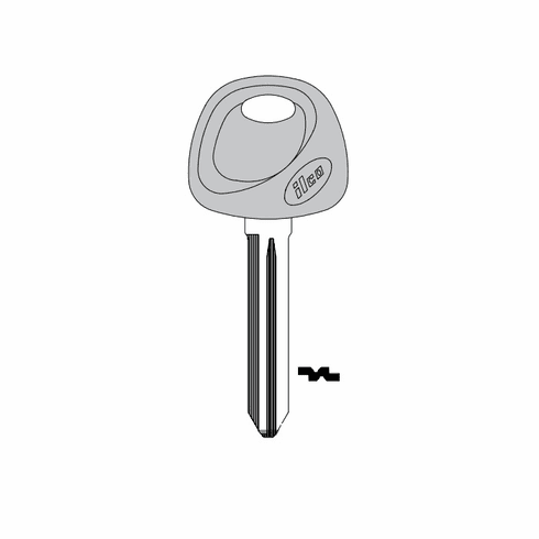 ILCO KK8-P Auto Transponder Key