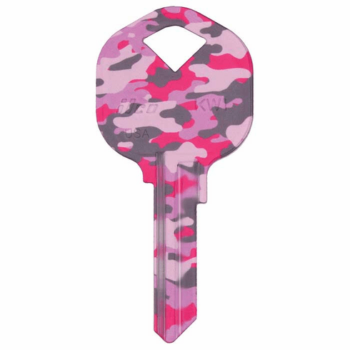 ILCO KW-BIG-PINK CAMO-ILCO Kw1/Kw10 Big Personali-Keys