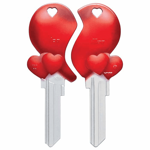 ILCO KW-MATES-HEART-ILCO Key Personali-Keys Mates Heart Kw