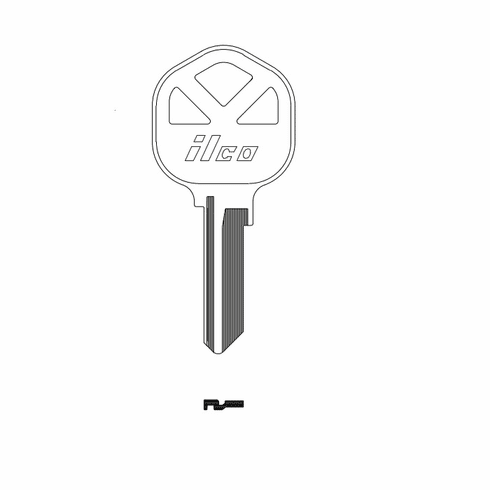 ILCO KW1-BIG-ILCO Key Kw1-Big