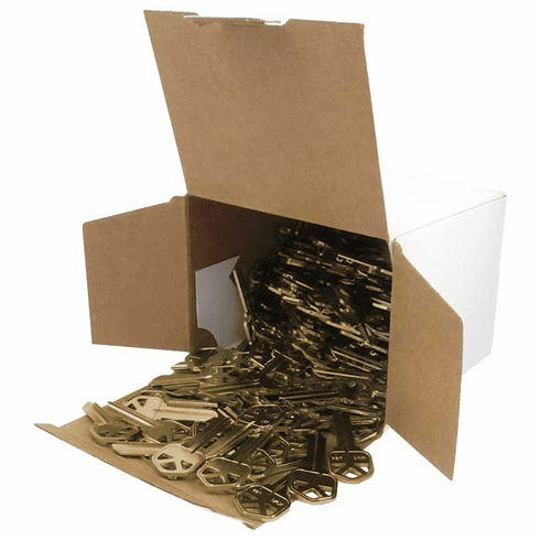 ILCO KW10-250-BASIKS Basik Kw10 Brass Keys 250Pk-Made In Usa
