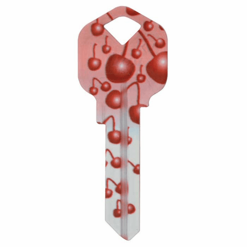 ILCO KW11-CHERRY-ILCO Blank Personal Keys - Cherry Print
