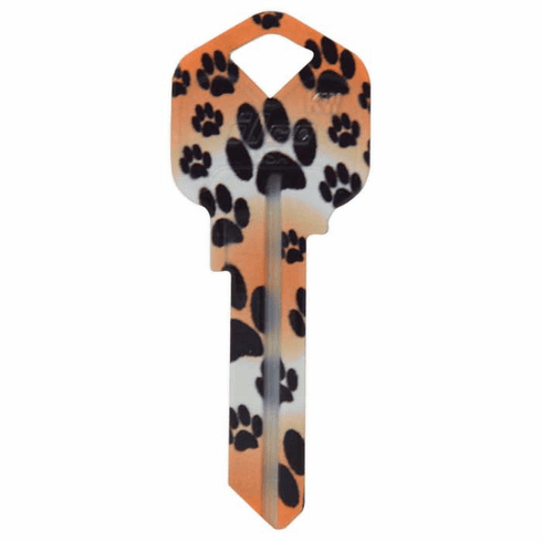 ILCO KW11-PAW-ILCO Blank Personalized Keys - Paw Print