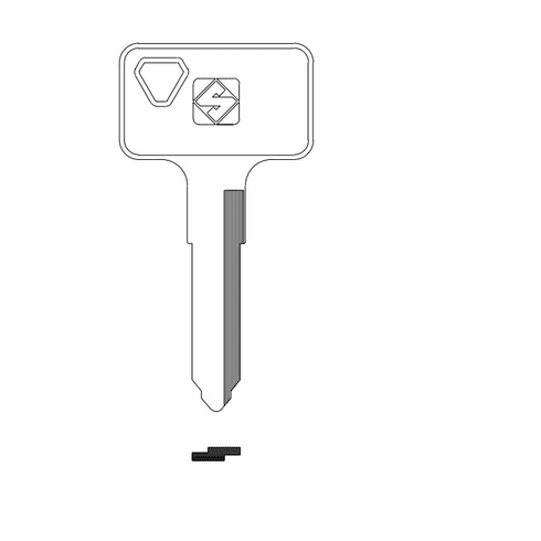 ILCO KW14 Kawasaki Key Blank-Kw14