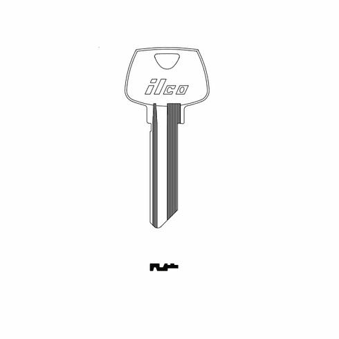ILCO L1010N -ILCO Key Blank 6275 S S69-Esp 51Sa
