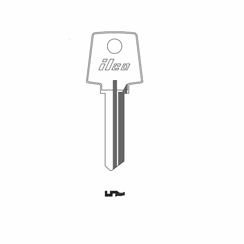 ILCO L1096CN-ILCO Key Blank (13) Min Order 10