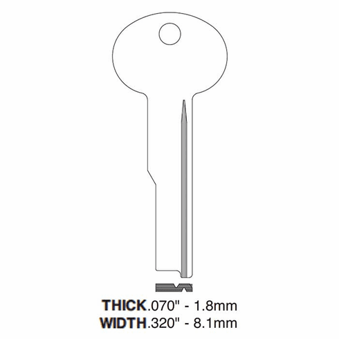 ILCO LB3-ILCO Lefebure Safe Deposit Box