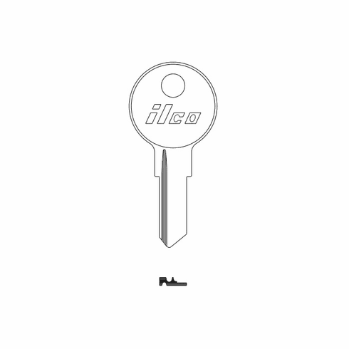 ILCO M54G -ILCO Key Blank Fort (10)