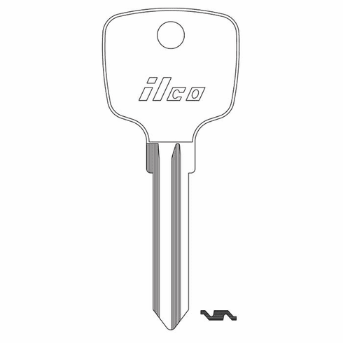 ILCO MB16R Key Mercedes Benz