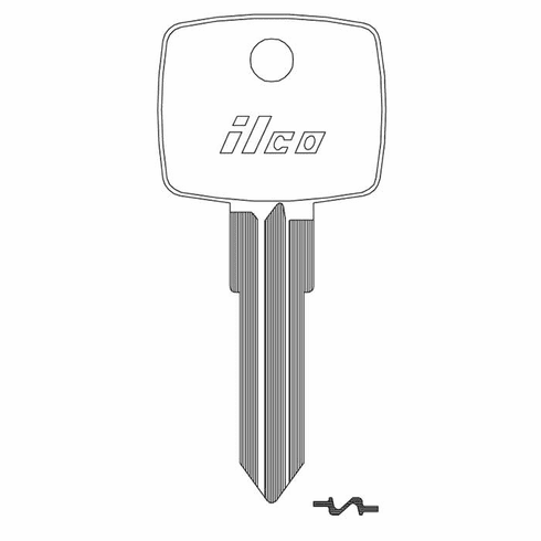 ILCO MB39 Key Mercedes Benz / JMA Me-Hy.2.1