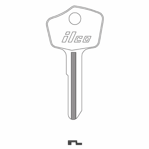 ILCO MZ11 Key Mazda N/P - Mz11/X36