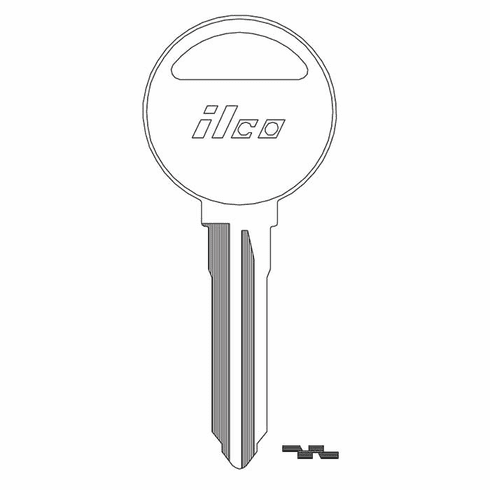 ILCO MZ16 Key Mazda N/P Mz16/X178