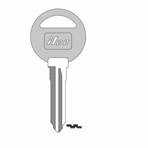 ILCO MZ16-P Key Mazda Mz16 Plastic