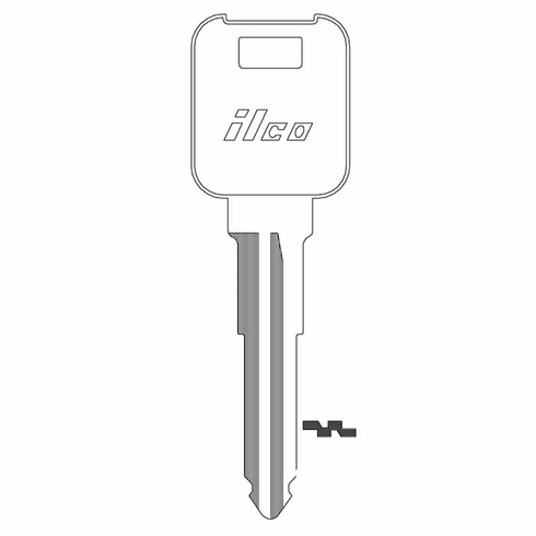ILCO MZ19 Key Mazda N/P - X201