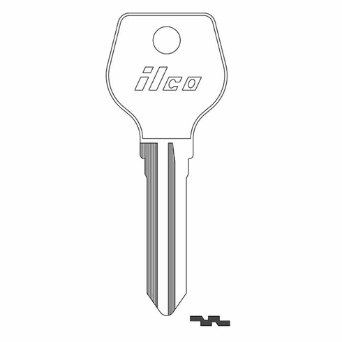 ILCO MZ9 Key Mazda / Ford N/P Mz9/X26