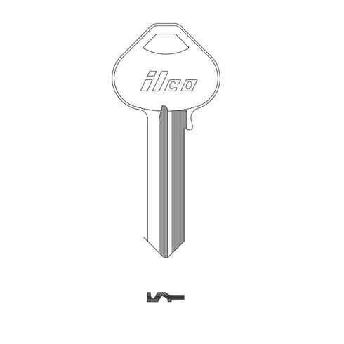 ILCO N1011M -ILCO Key Blank (6)